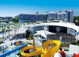 TRENDY LARA Lara/Antalya - Turkiet SUENO DELUXE BELEK Belek - Turkiet Modernt All Inclusive-hotell nära flygplatsen Trendy Lara har ett unikt läge, precis intill en