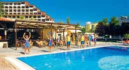 + IBEROSTAR SUNNY BEACH Sunny Beach - Bulgarien Nära både strand och Sunny Beach Iberostar ligger i centrala delarna av Sunny Beach, med