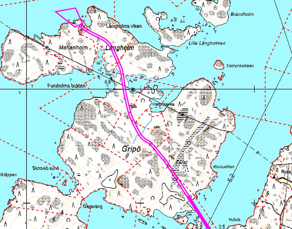 De valda delsträckorna De alternativa delsträckorna som landskapsregeringen valde att gå vidare med är 1a anpassat, 2b anpassat, 3b och 3a anpassat. (Se figur 10.