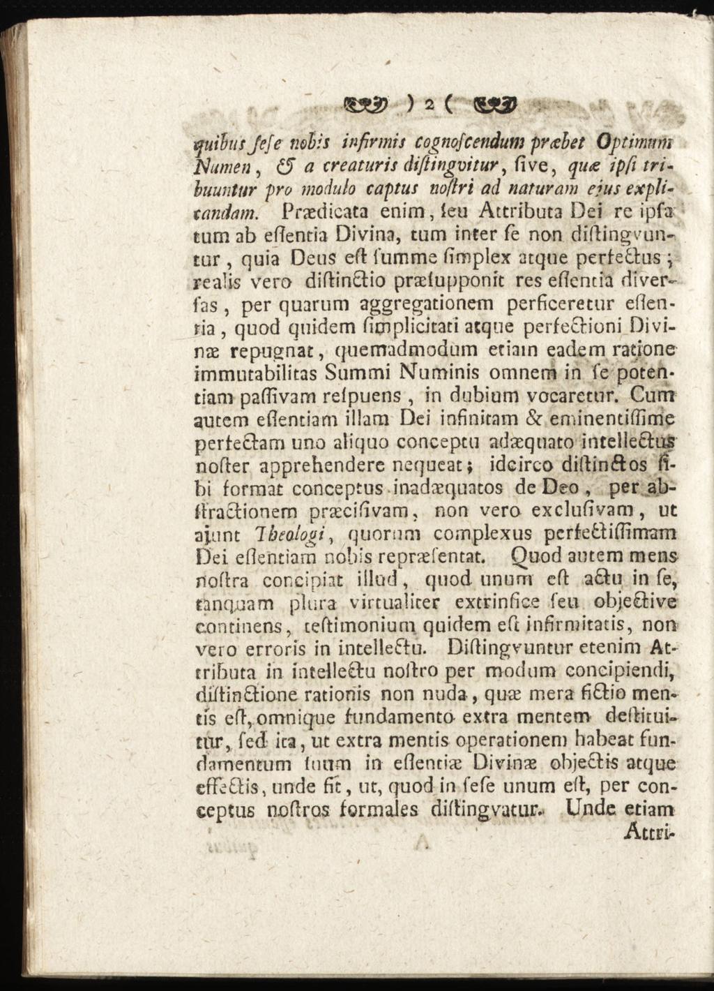 <m> ) 2 ( xpuihisjefe nohis itifirmis cognofcendum frihet Optimum JSJumen, treaturis diftingvitur, five, ipß tribuuntur pro modulo captus tioftri ad naturam ejus explitandam.