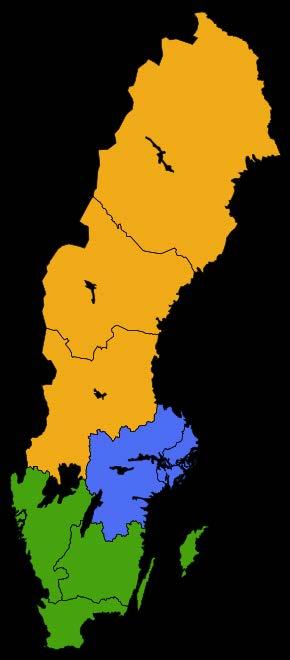 Geografiska skillnader Cyklandet mätt som delresor per invånare (som vi kan kalla cykelfrekvens) skiljer sig signifikant åt mellan Södra Sverige å ena sidan och Östra och Norra Sverige å den andra