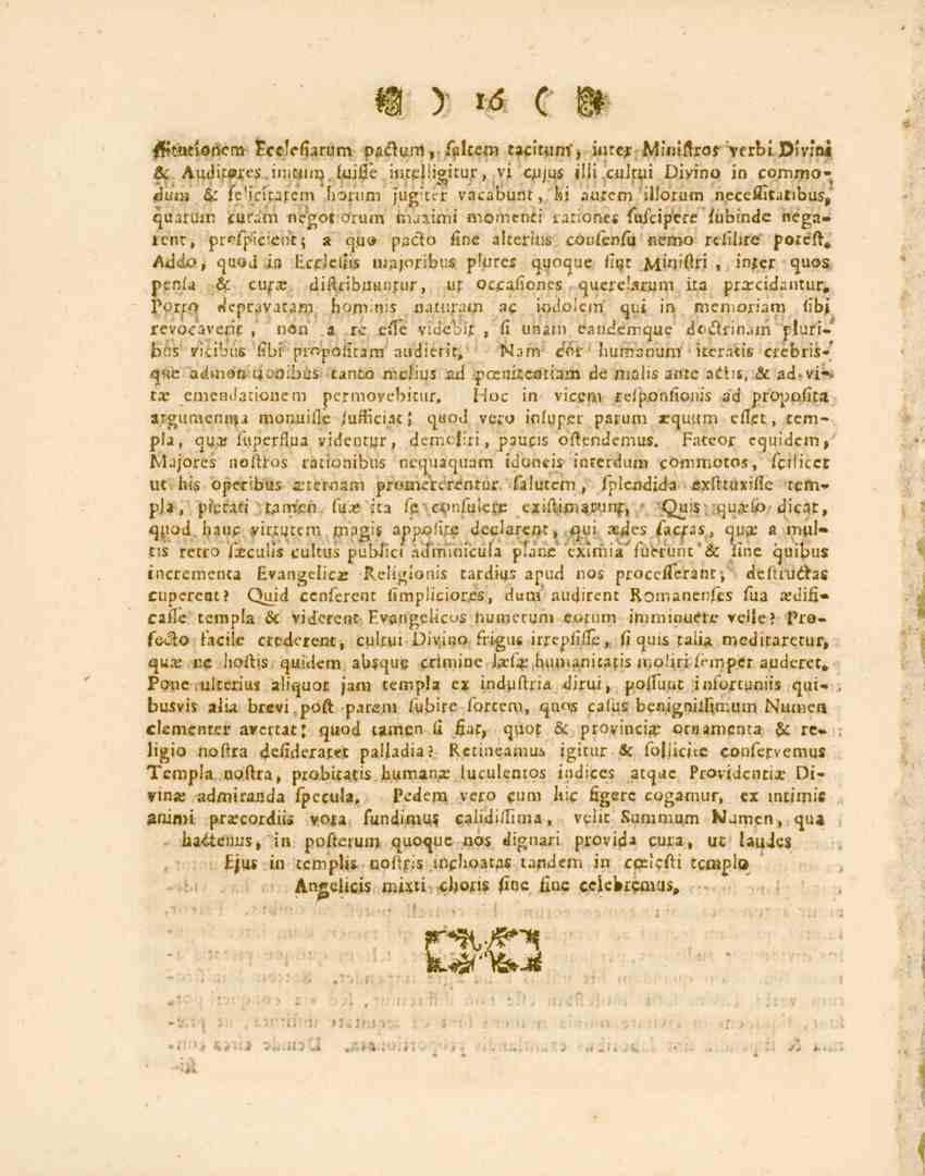 16 fccclefiarum pa(_.um,.fslteoi tacittiny, intet Mii.i_.roj Verbi JD.vkw Si Audit«sj;es.inj_i[i_j. fuiflé «itelligitur, vj cujus ilii.cultyt Diyino in comipoiiluiu & fel.kk.