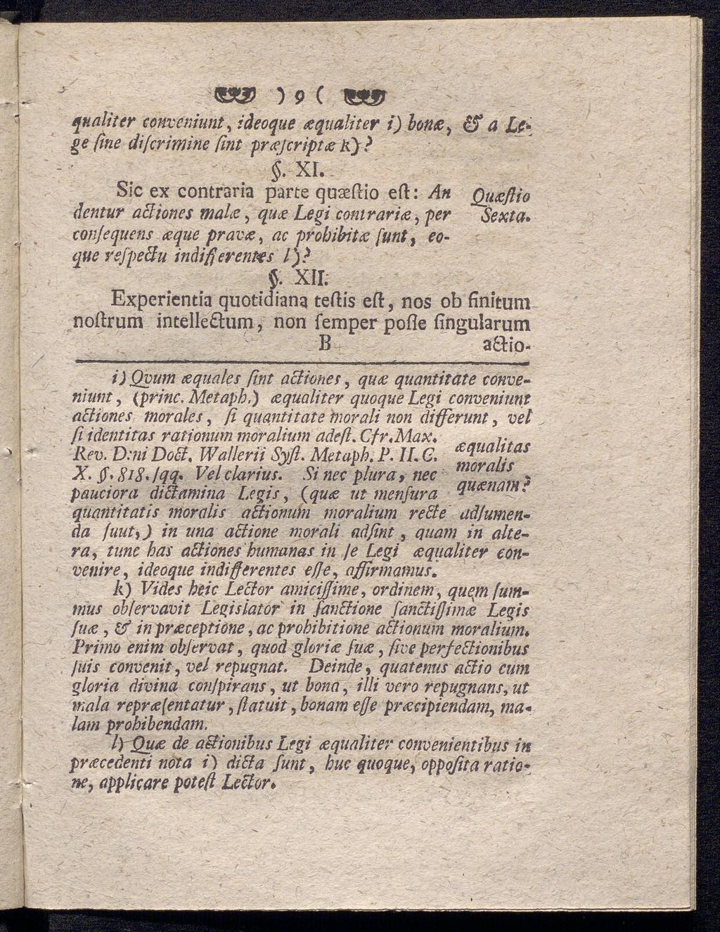 . B ) 9 ( t3 qnaliter convcniunt, iäeoque äsqualiter i) hon#) & a Lt* ge fine di(erimine ßnt pr<efcript<e k}?. XI.