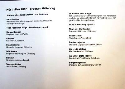 Höstrullen 2017 hölls på