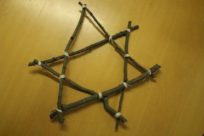 Gör två stycken trianglar! 2.