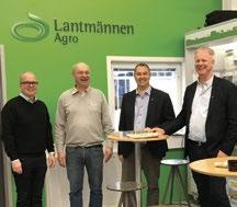 Nytt förvärv Lantmännens styrelse och förtroenderåd på besök vid Lantmännen Agro Oy, Lohja.