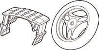 kabel A B C D E F G H I Främre drivhjul (tvåhjulsdrift) Främre/bakre drivhjul