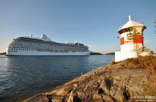 Mein Schiff 3 lämnar Stadsgården. 2017.05.25.