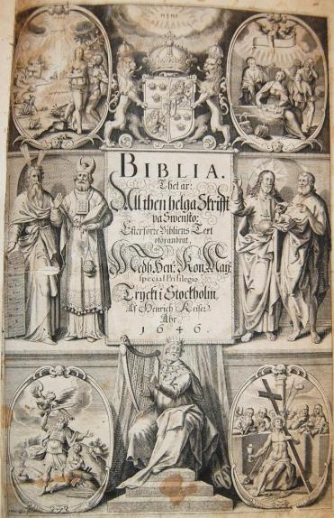 Bilderna är komponerade ungefär som ett porträtt av drottning Kristina från ca 1651; naturligtvis finns även motsvarigheter på kontinenten.