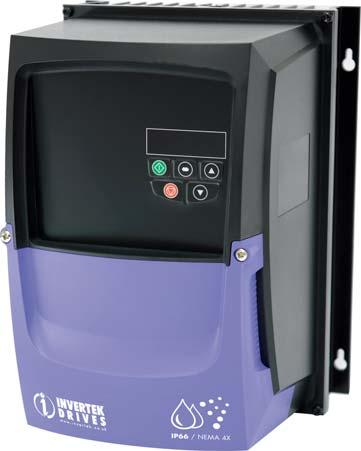 samt option: Profi bus, DeviceNet, Ethernet In 200-240 VAC 380-480 VAC ODE-3 IP66 120037 120043 120070 220105 140022 140041 240058 240095 340140 340180 Max effekt (kw) 4-pol motor 0,37 0,75 1,5 2,2