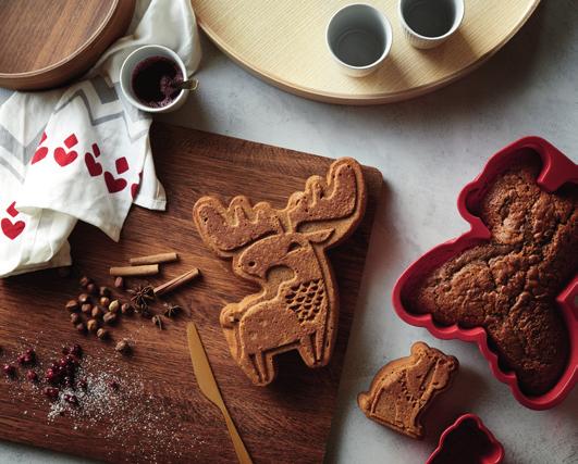 With the Winter collection you can make delicious moose, foxes and bears, as well as more traditional