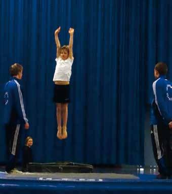 Fyrishovs A-hall fylldes till bredden med förväntansfulla gymnaster som tävlade hela dagen i de olika