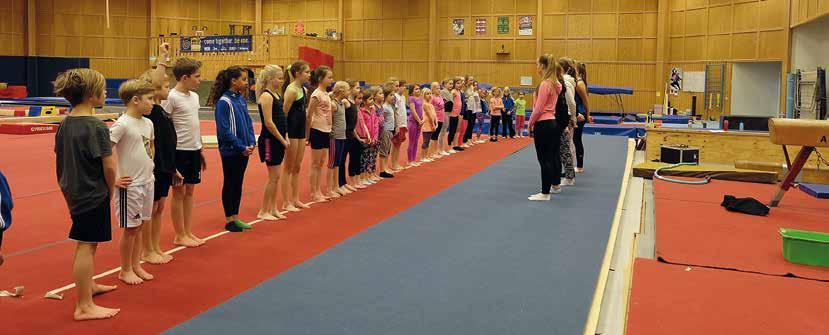 Sportlovsläger För tredje året i rad anordnade Uppsalaflickorna ett sportlovsläger under vecka 8.