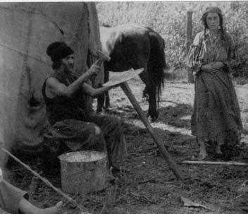 184b) Ill. 6 Hästhandlare, Rumänien. (ur Djurić / Becken / Bengsch 1996, s.