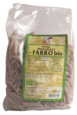 Vegan Ekologisk fullkornsspelt (dinkel) spagetti FSC1SPAINFA Fullkornsspelt*, water. Energi 1462/345 KJ/kcal, Protein 11.4g, Kolhydrater 69.8g varav Socker 4.