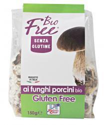 Soppbaser & Halvfabrikat Ekologisk Glutenfri Porcini-Svamp Risotto FSC2RIFU 150g Carnaroli ris* (92%), vegetabilisk granulärbuljong* (havsalt, rismjöl*, majsstärkelse*, dehydrerade grönsaker* i