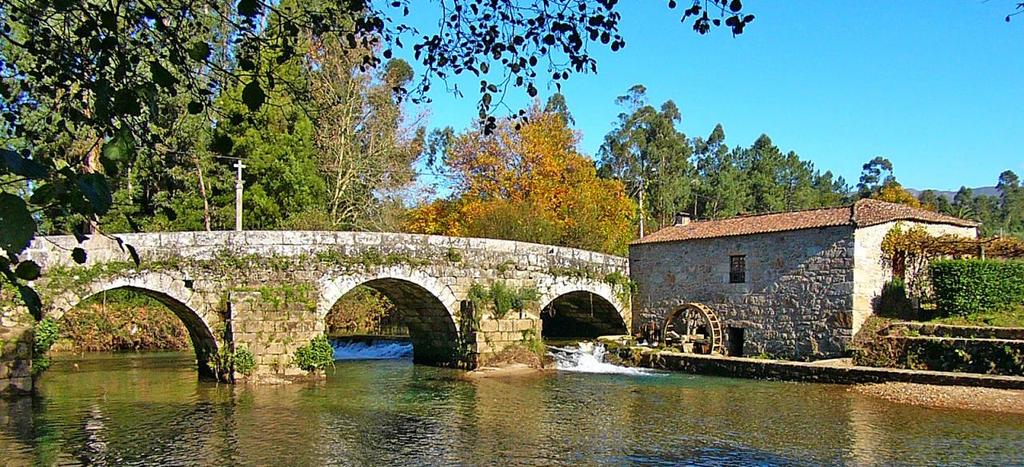 Den portugisiska vägen/camino Portugués, Porto Santiago de Compostela, 14 nätter 1(9) Vandra i Portugal och Spanien Estoraos Ponte de Lima Den portugisiska vägen, 14 nätter Porto Santiago de