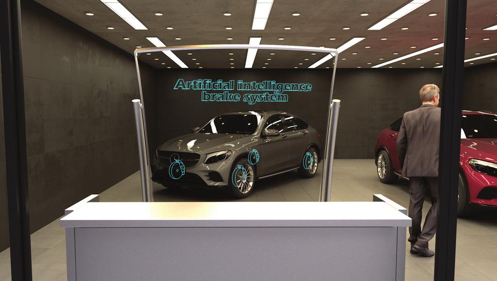 OM REALFICTION HOLDING AB DEEPFRAME Med den patentsökta produktserien DeepFrame, som lanserades 217, har Realfiction ännu en gång sprängt gränserna för vad som kan uppnås med mixed reality.