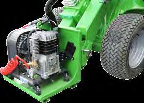 Kraftaggregat Generator Skapa el med din Avant! - Det finns två generatormodeller: en med 3,5 kva och en med 6,5 kva. Den mindre modellen på 3,5 kva, har 2x230V eluttag.