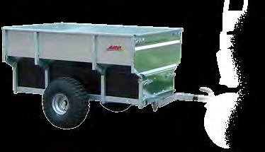 Fastighetsskötsel Kombinationsvagn Avant kombinationsvagn är perfekt för transport av bl.a. trädgårdsavfall, jord, sand.