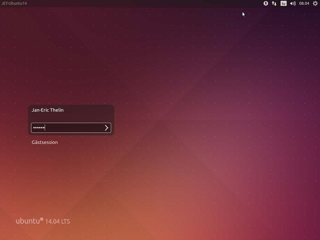 INSTALLATION AV LINUX UBUNTU 14 DATOR- OCH NÄTVERKSTEKNIK V2017 -