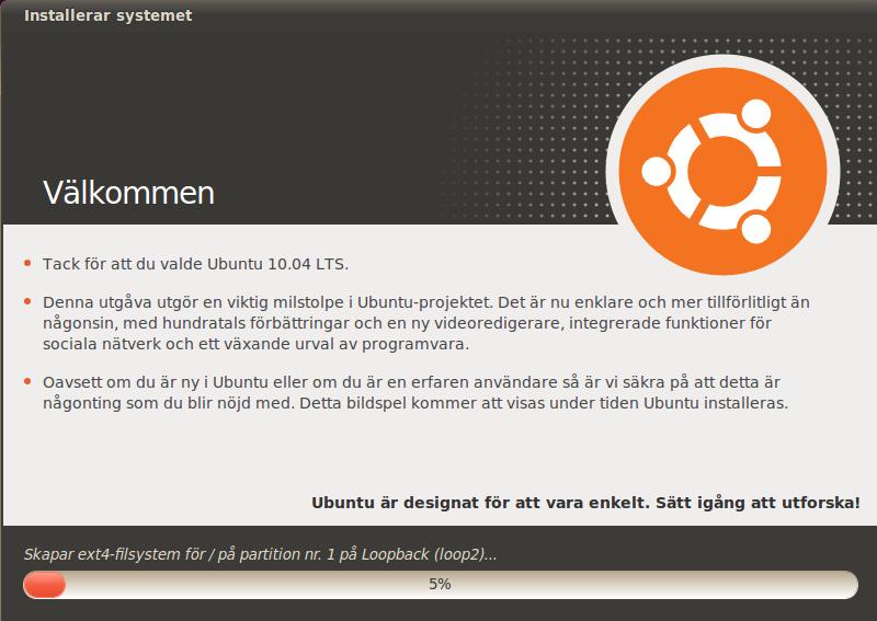 INSTALLATION AV LINUX UBUNTU 14 DATOR- OCH NÄTVERKSTEKNIK V2017 - LÄROBOK Installationen av Ubuntu