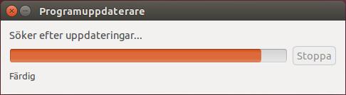 DATOR- OCH NÄTVERKSTEKNIK V2017 - LÄROBOK PROGRAM INSTALLERA, UPPDATERA OCH HANTERA Uppdateringar Ubuntu Linux har en inbyggd uppdateringshanterare. Denna fungerar ungefär som Windows Update.