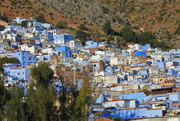 Innan färden gick mot Chefchaouen så tog vi en sväng ut på plain of Asilah och WOW vår tur (eller skicklighet ) håller i sig!