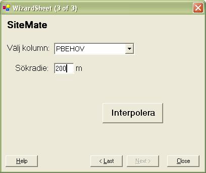 Koordinatsystemet ska vara RT90 2,5 gv. En beskrivning av behovsberäkning finns i bil. 2. Filformatet ska vara ESRI Shape-format i båda fallen.