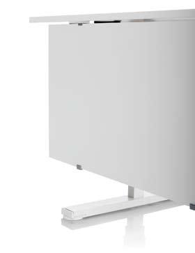 PINTA I 4388BQ 410PSU SKAPA PRIVATA UTRYMMEN MED BORDSSKÄRMAR OCH FRONTSKIVOR FRÅN PINTA SERIEN.