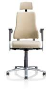 It also comes with an adjustable support for the lower back.