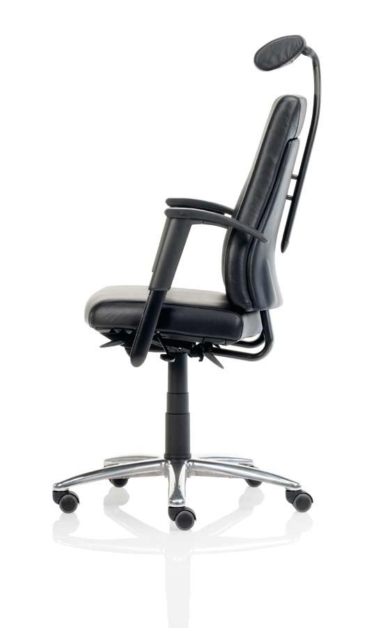AXIA 4 148SR ARBETSSTOLARNAS EGENSKAPER (förteckning under måttskissen) TASK CHAIR PROPERTIES (list under the dimensional drawing) 1