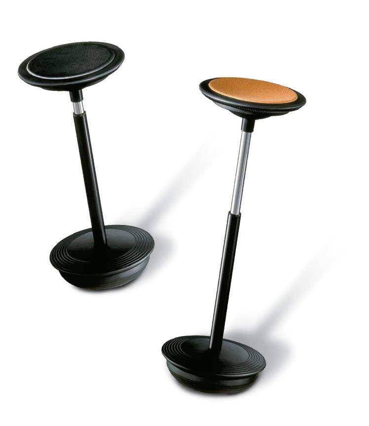STITZ Design Hans Roericht W 201/1, W201/2 Material: Sits i kork (W201/1) eller svart leder (W201/2).