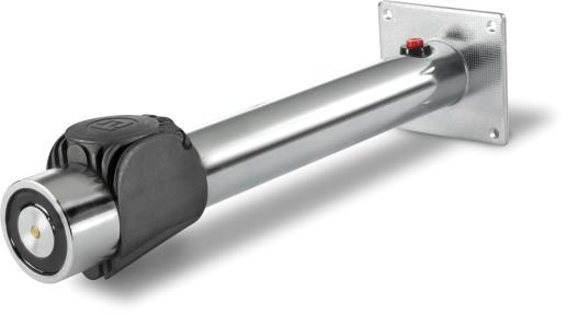 CQ STANDARD TUB Dörrmagneter godkänd för användning till branddörrar enligt byggproduktförordningens harmoniserade europanorm EN1155. Integrerade dioder för hantering av strömspik.