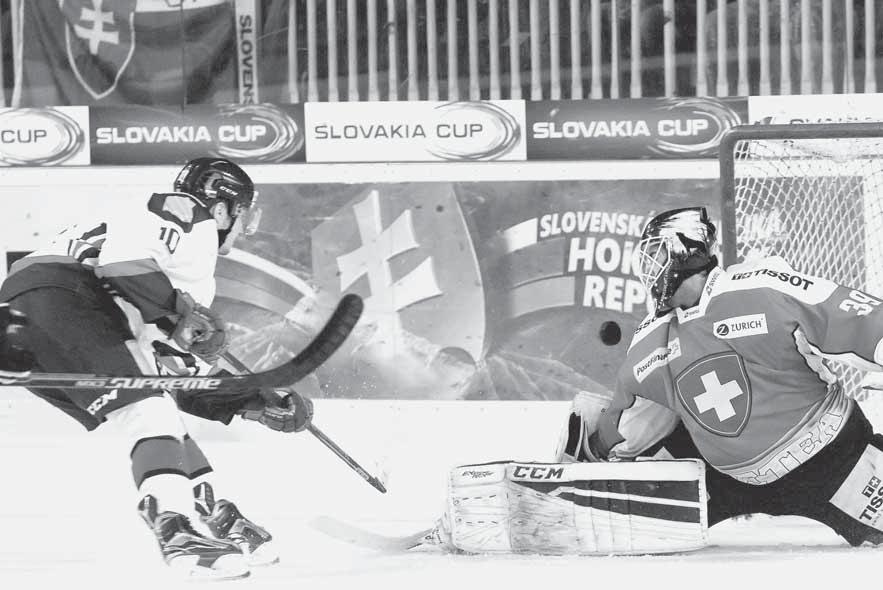 2 HOKEJ pondelok 15. 2. 2016 DRUHÝ ZÁPAS NAŠICH: TELEGRAM ZO ŽILINY Slovensko vyhralo Slovakia Cup tretíkrát za sebou. Z prvých reprezentačných gólov sa tešili Tomáš Hrnka a Rastislav Dej. V 63.