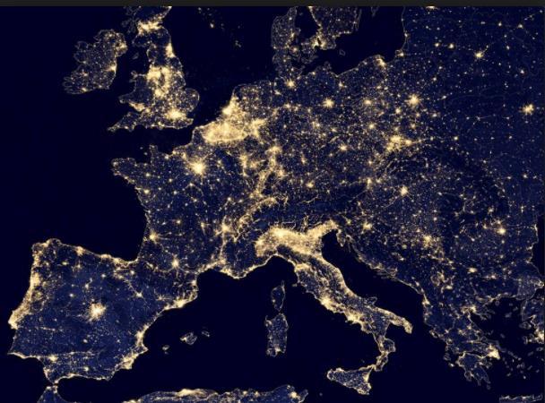 Europe by night