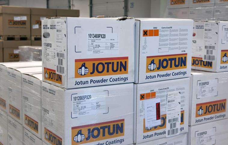 www.aditrologistics.com 7 kund Vi har ökat vår leveransprecision Jotun ville öka sin leveransprecision i Sverige och valde därför att satsa på att outsourca logistiken.