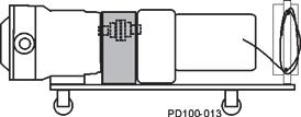 Installation Installera pump och drivenhet Bild 4 Flyttbar bas Bild 5 Justerbar basplatta med ben Waukesha Cherry-Burrell Universal TS-serien FÖRSIKTIGHET Installera pumpen och rörsystemet enligt