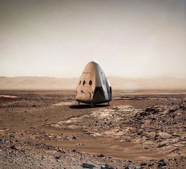 Uppföljning från tidigare föreläsning: Nya bud om bemannad rymdfart till Mars Space X: 2024 (200 personer