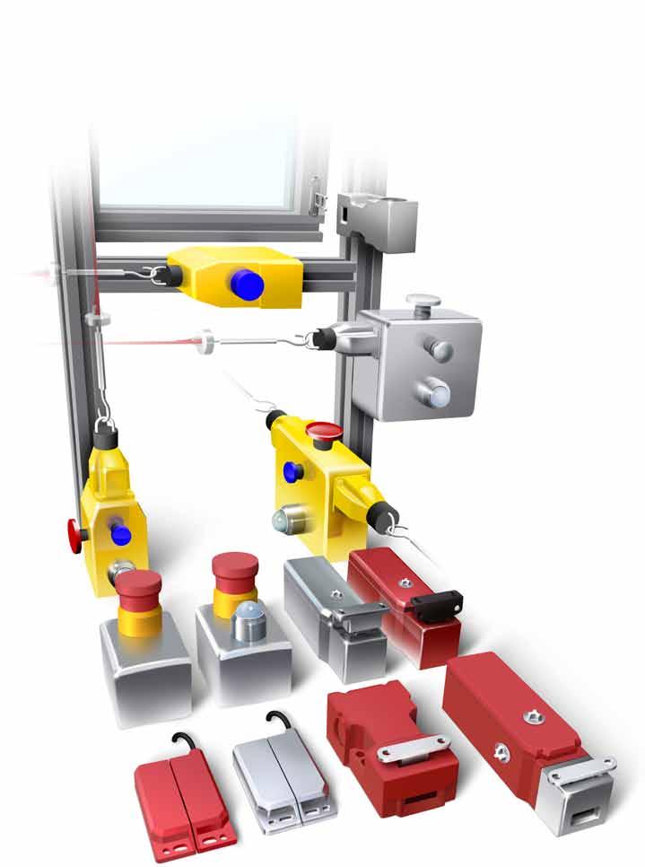 ABB Jokab Safety Maskinsäkerhetsbrytare ABB Jokab Safety har ett komplett sortiment av brytare för maskinsäkerhet.