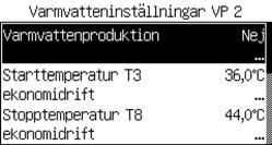 1I Bild 8 Välj storlek för både värmepump 1 och 2 Mer information om installation och driftsättning finns i installationshandledningen som följer med värmepumpen. 5.