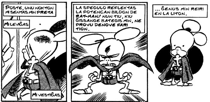 Plia heroo por Esperantujo Jen kvin eroj el itala bildstrio, prezentitaj en Esperanto.