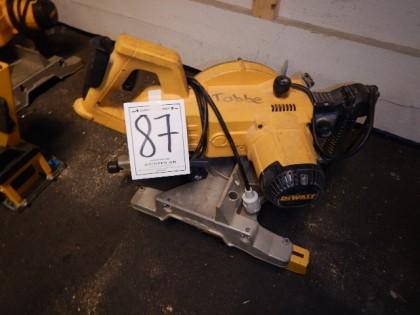 och gersåg DeWalt DW777