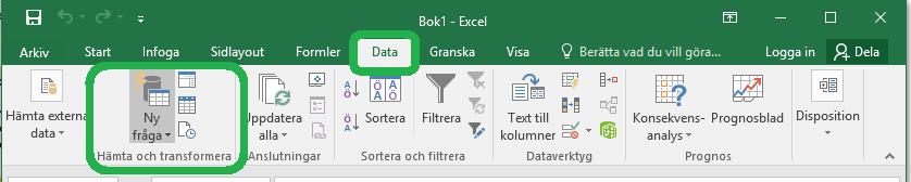 Du kan läsa in data från flera olika källor och samtidigt tvätta informationen via skript.