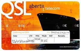 , Milano - 7700 e-b + pdf SCH DO GN Utility Spanien EAC Tarifa Radio, Huelva- 1656 e-b 5d LWV Sänder kustradio för sjöfarten. Kul med lite utility, även om det inte berävigar till poäng i QSL-ligan!