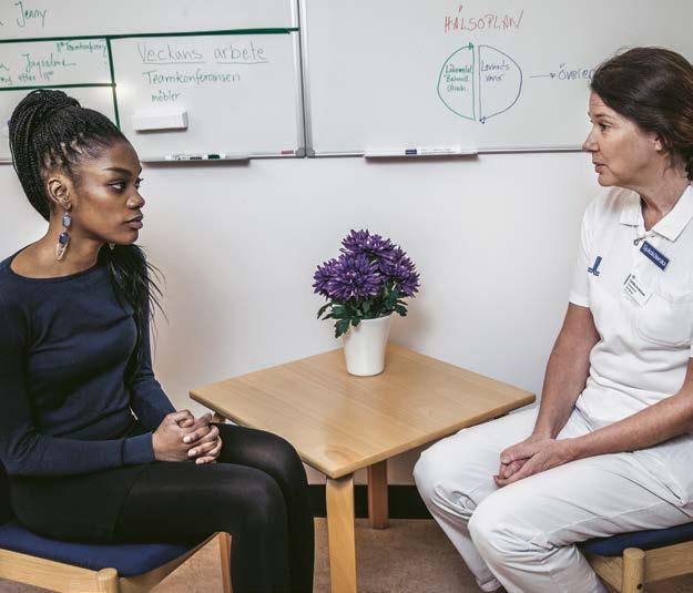 går tillväga vid olika diagnoser. Genom ett lång siktigt och systematiskt arbete kan vi minska skador som uppstår i vårdkedjan, till exempel vårdrelaterade infektioner.