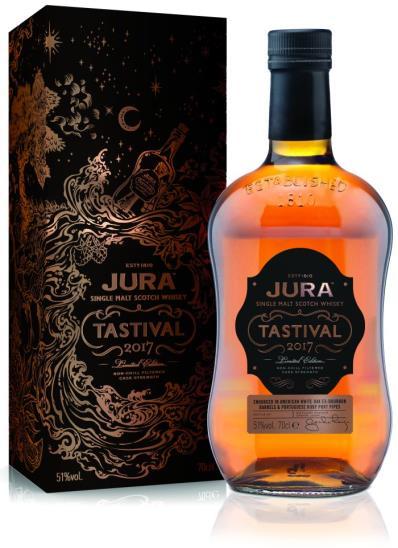 Jura Tastival (2017) Jura Tastival är en del av festivalen "Feis Isle", en veckas lång festival med whisky, mat