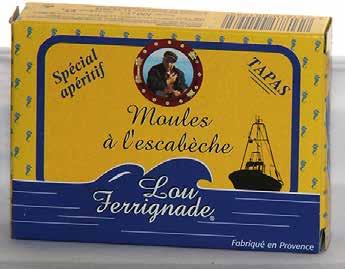 Fiskarens Fisksoppa Gourmet, Hummersoppa a 72 cl Ferrigno Grillade sardiner med olivolja