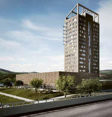 Dessutom kommer Stuttgarts Cancercentrum, administrativa divisioner och operationssalar också att inrymmas i byggnaden.