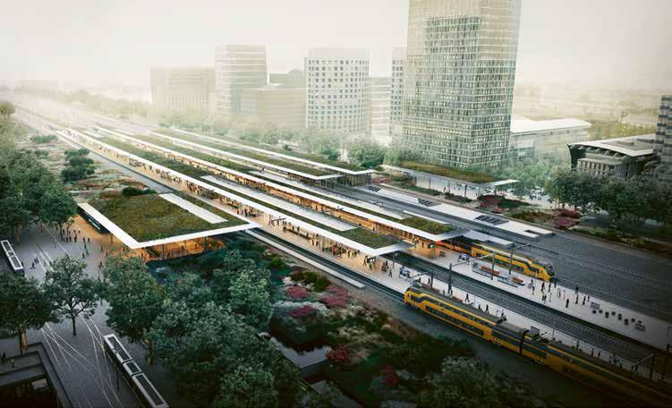 INFRASTRUKTURFÖRBÄTTRINGAR I SÖDRA AMSTERDAM I Amsterstam ska Sweco tillhandahålla tjänster inom ramen för infrastrukturprojektet Zuidasdok som omfattar en breddning av den södra delen av motorväg